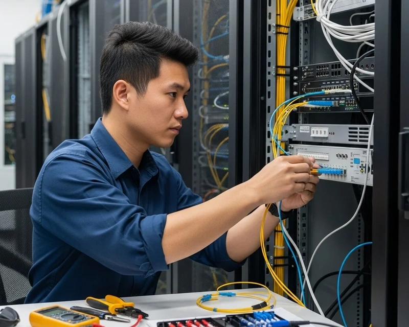 Strukturerede kabelsystemer (LAN, fiber, coax)